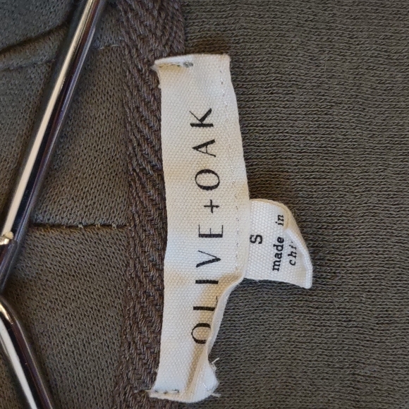 Olive + Oak | Women's Open Front Cardigan Olive Sz S GUC - Picture 2 of 5